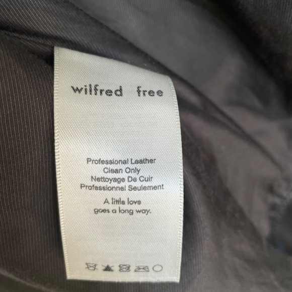 Aritzia Wilfred Free Biker Leather Jacket - Picture 4 of 4